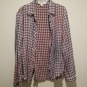 Vintage Havana Distressed Flannel Multi Colored